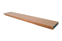 Aluminium Lamellen - Farbe Goldeiche 100 cm