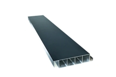 Aluminium Lamellen - Farbe Graphit 120 cm