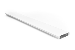 Aluminium Lamellen - Farbe Weiß 150 cm